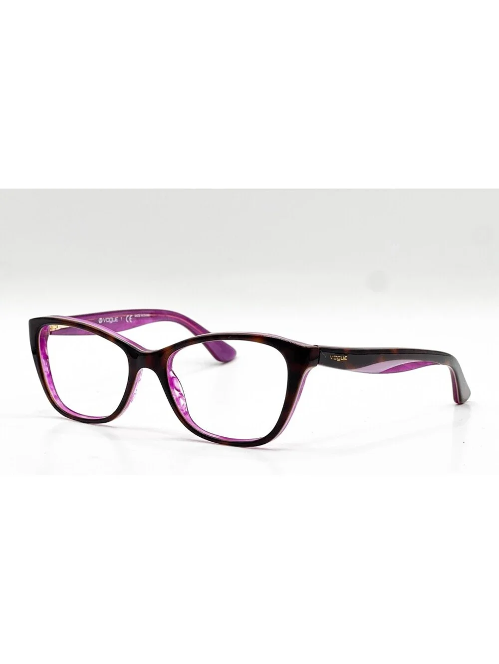 Vogue VO 2961 2019 Havana/Lilac/TR Violet Authentic Eyeglass Frames 53-17